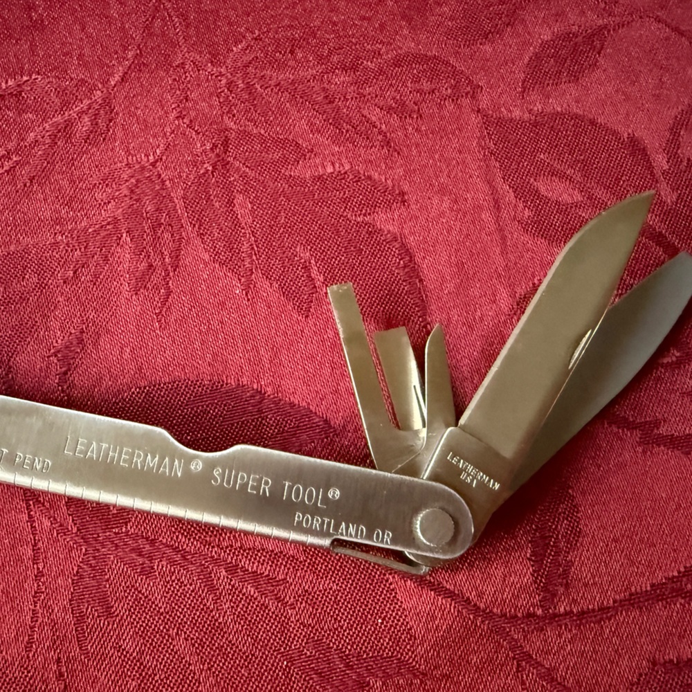 Vintage Leatherman Supertool 10 In 1 Multi Tool Made in the USA Portland Oregon - Picture 7 of 9